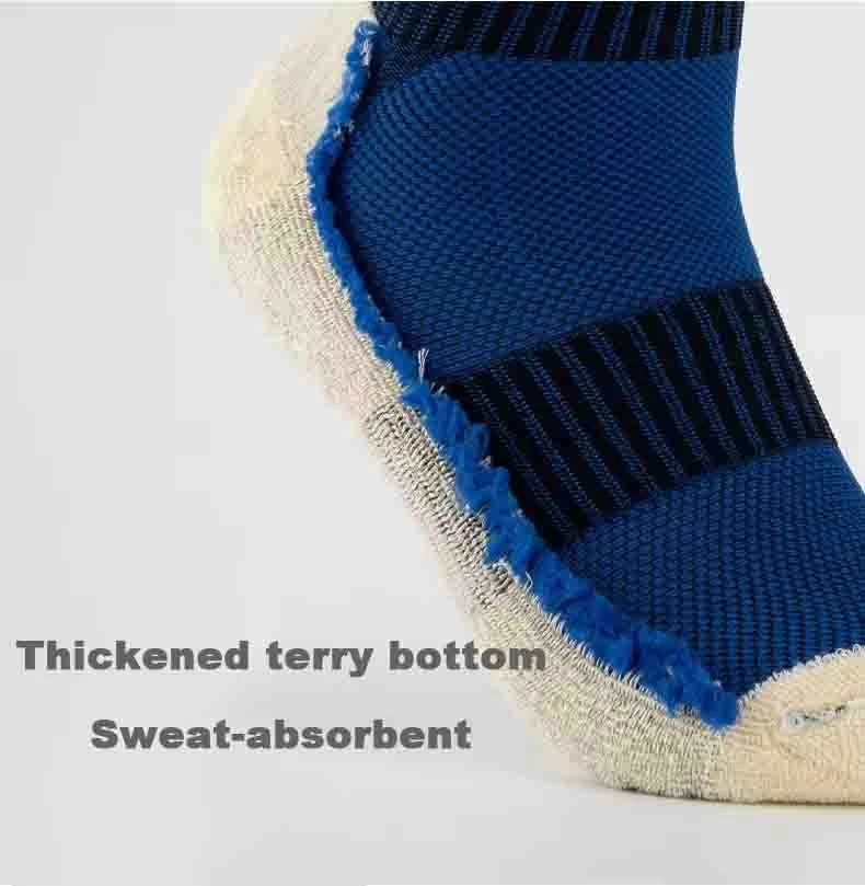 Custom Logo Grip Football Soccer Sports Socks suppliers